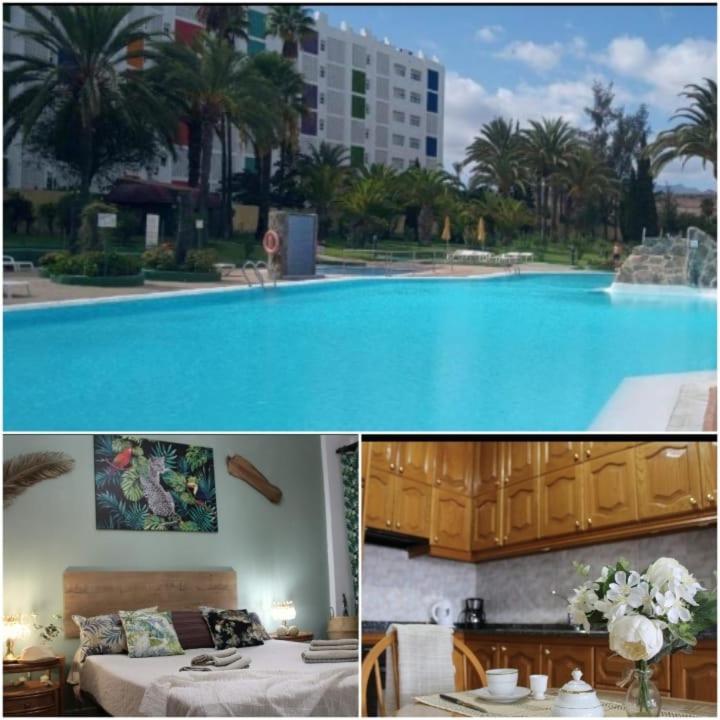 Апартаменты Agaete Park Tropical Style Плайя-дель-Инглес Экстерьер фото